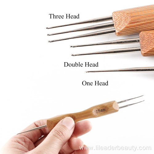 Double Ended Handmade Micro Crochet Hook for Hair